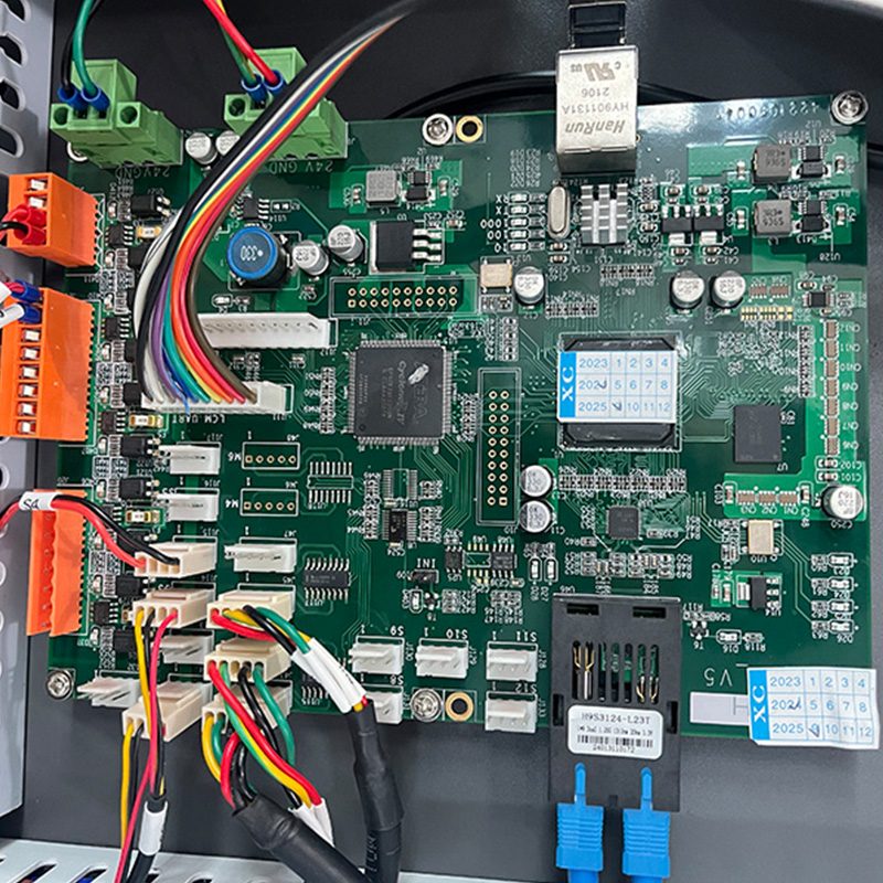 How do high-speed printing machines ensure long-term, continuous operation stability?